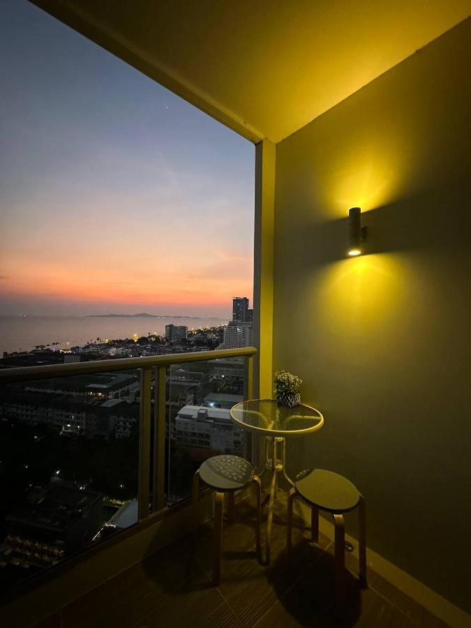 Appartement The Riviera Jomtien Studio Sea View High Floor Extérieur photo