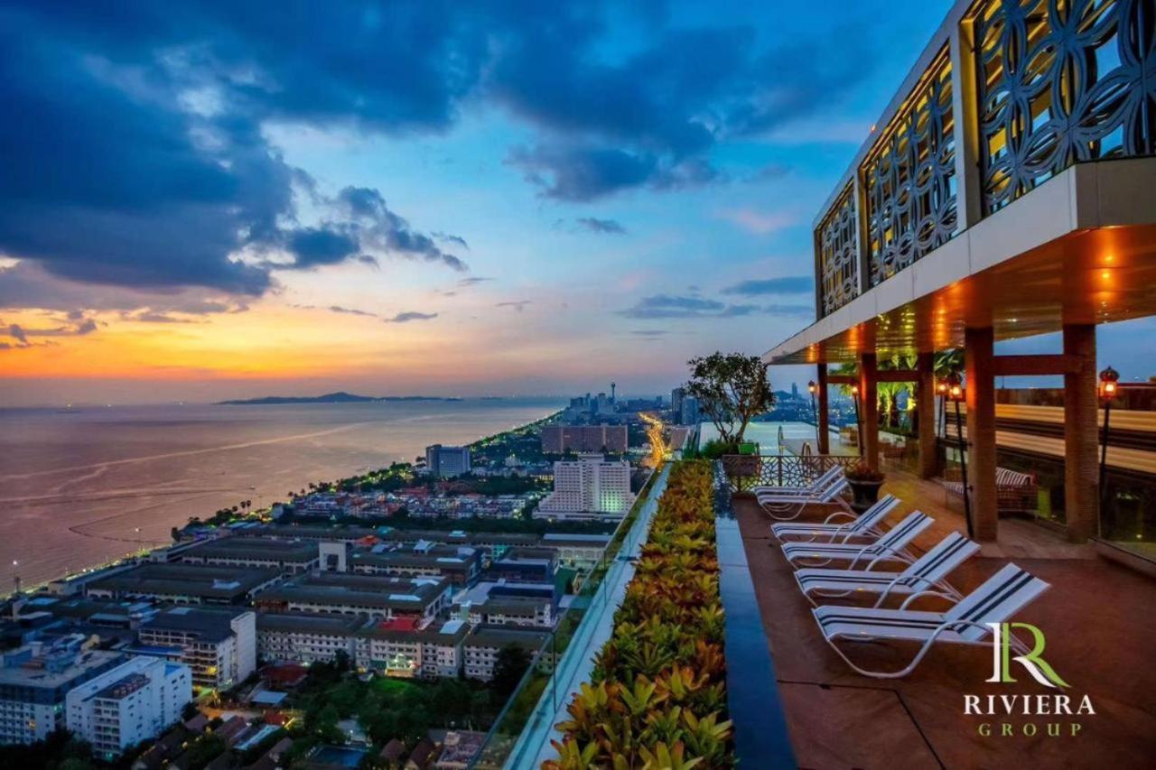 Appartement The Riviera Jomtien Studio Sea View High Floor Extérieur photo